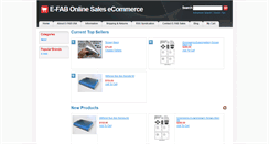 Desktop Screenshot of efabsales.com